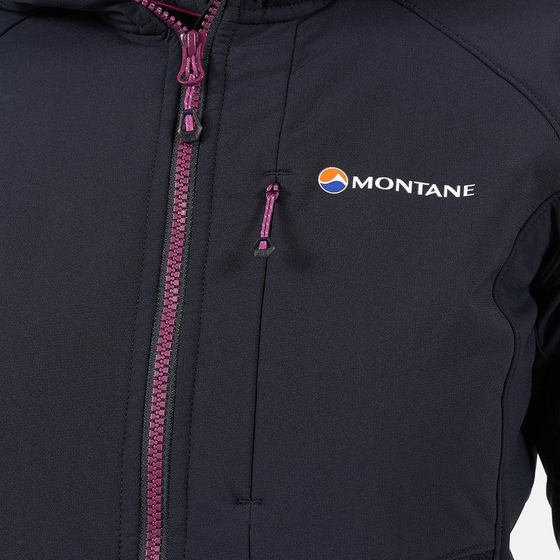 Montane Krypton Softshelljacka Dam Svarta | ZSY5697MW