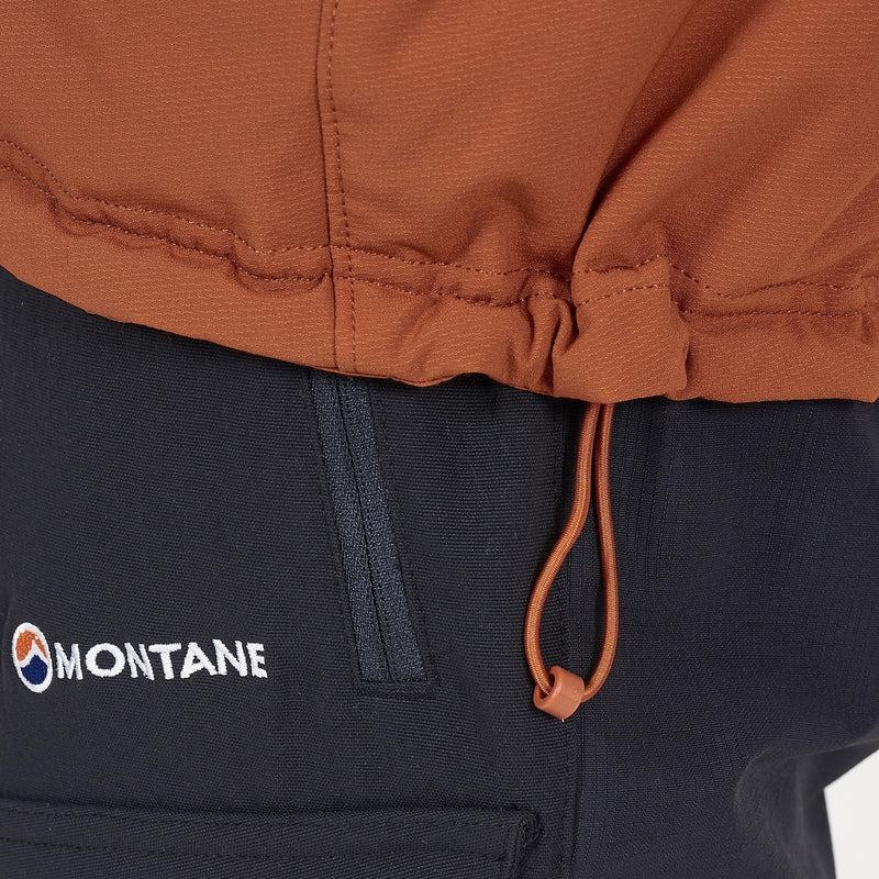 Montane Krypton Softshelljacka Herr Mörkorange | DLT5081UZ