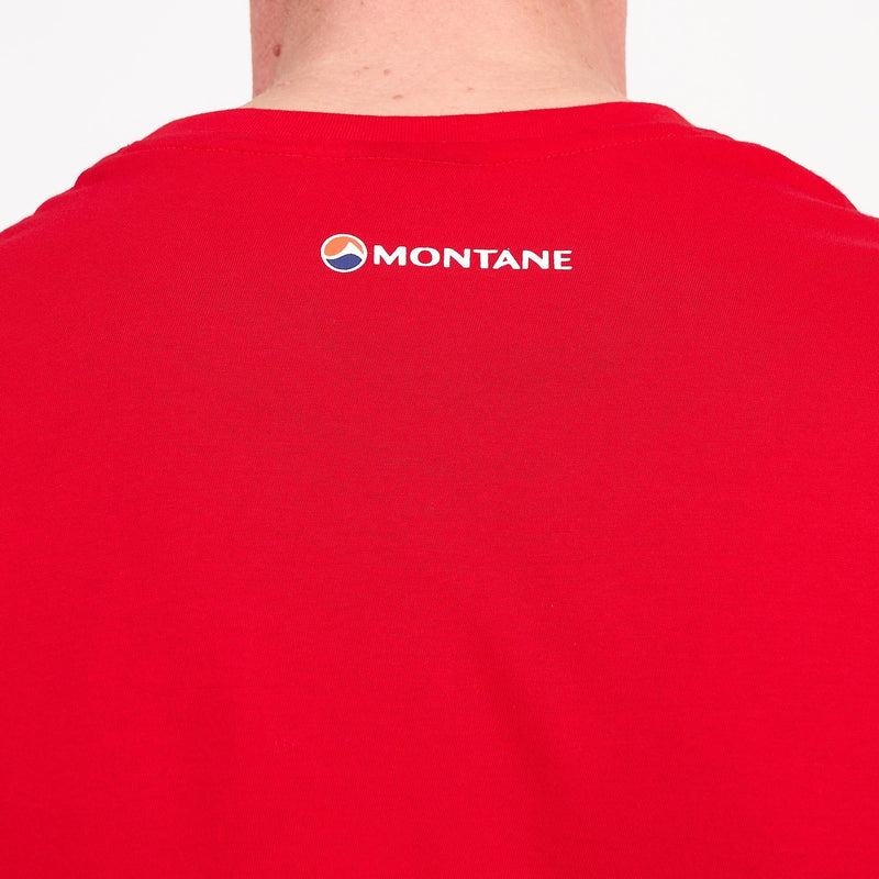 Montane Lätta Klassiska T-shirt Herr Röda | GNS3731AV