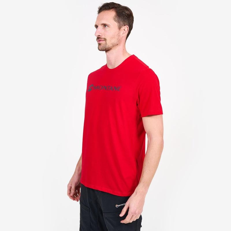 Montane Lätta Mono T-shirt Herr Röda | IBM2198GX