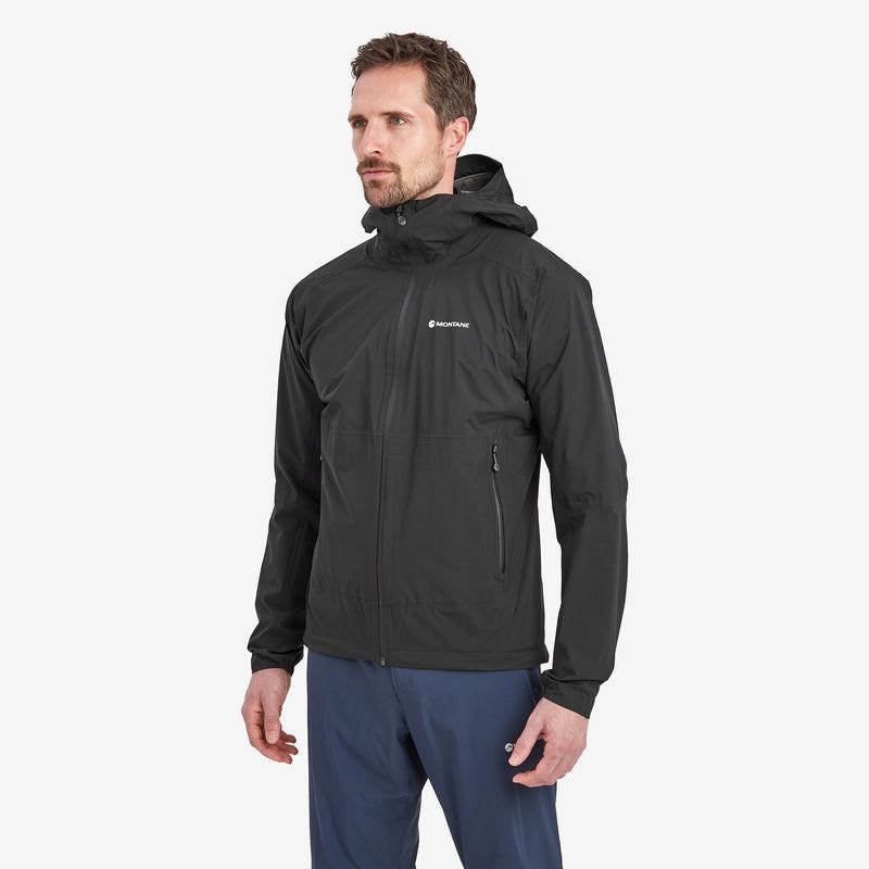 Montane Minimus Lite Vattentät Jacka Herr Svarta | DNX7640RB