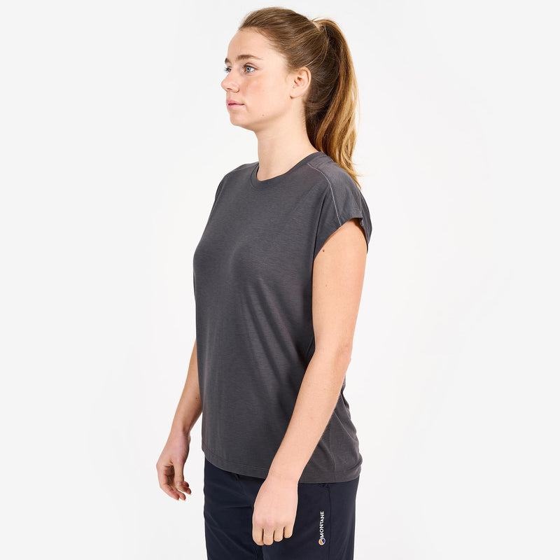 Montane Mira T-shirt Dam Mörkgrå | VQV9171BO