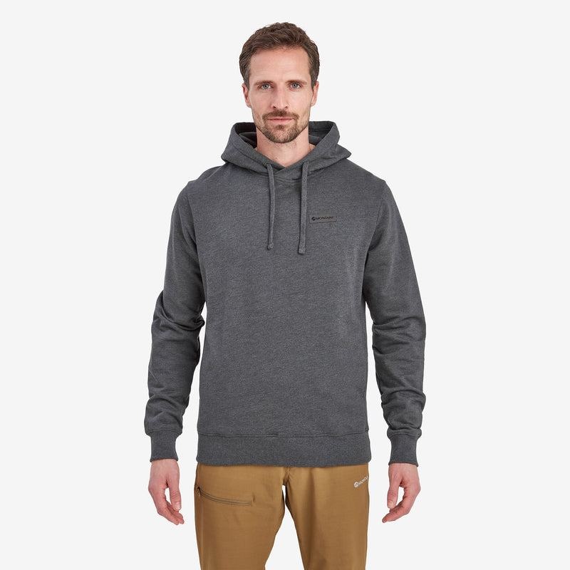 Montane Mono Logo Hoodie Herr Mörkgrå | FMF1896SA