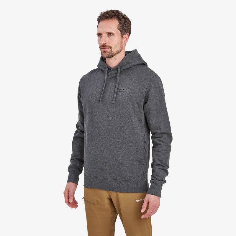 Montane Mono Logo Hoodie Herr Mörkgrå | FMF1896SA