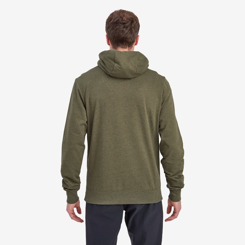 Montane Mono Logo Hoodie Herr Mörkgröna | XCX2471XB