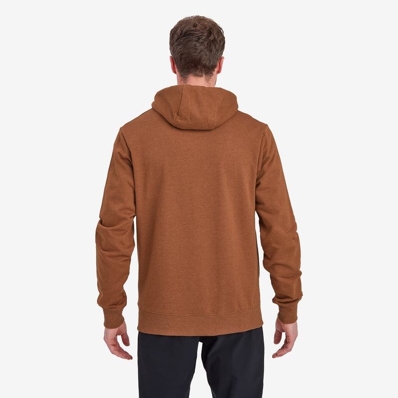 Montane Mono Logo Hoodie Herr Mörkorange | AOJ5519QE