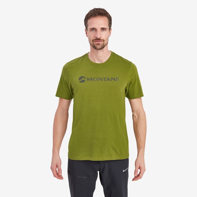 Montane Mono Logo T-shirt Herr Gröna | JSH4044HK