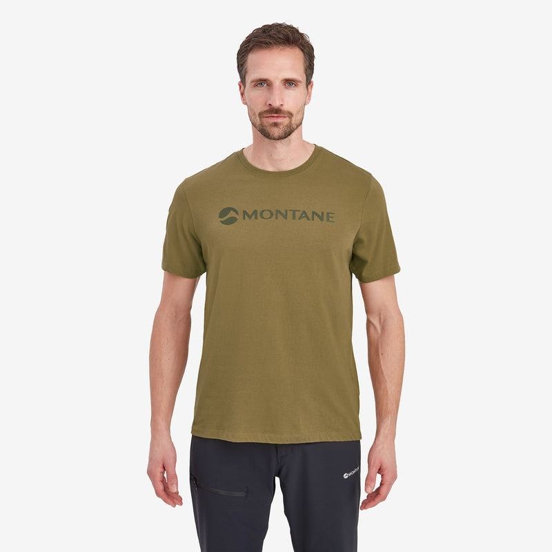 Montane Mono Logo T-shirt Herr Gröna | NVK8412BX