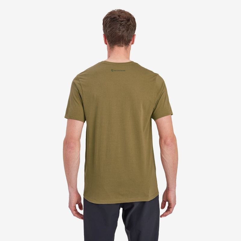 Montane Mono Logo T-shirt Herr Gröna | NVK8412BX