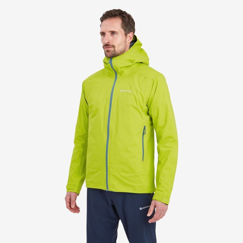 Montane Phase Lite Vattentät Jacka Herr Gröna | UVP821EB