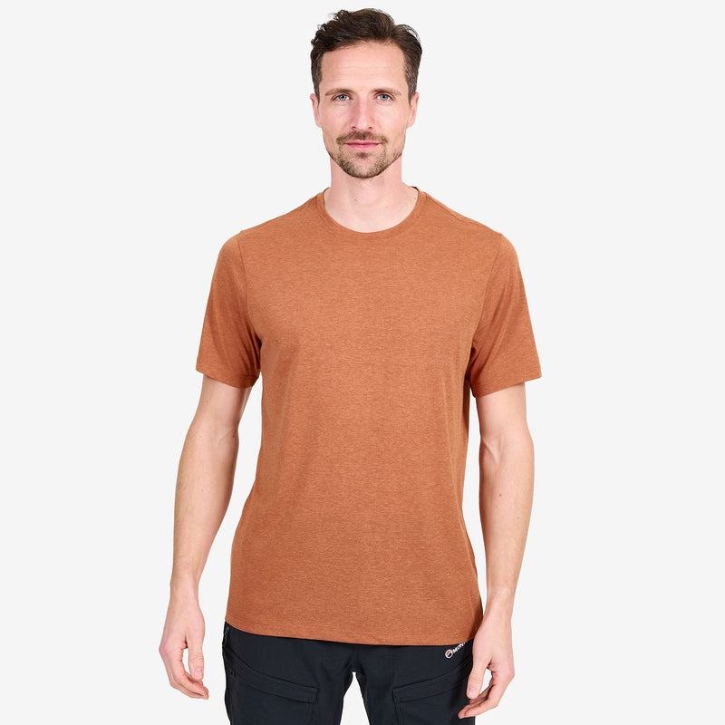 Montane Phase T-shirt Herr Mörkorange | YHG8865NI