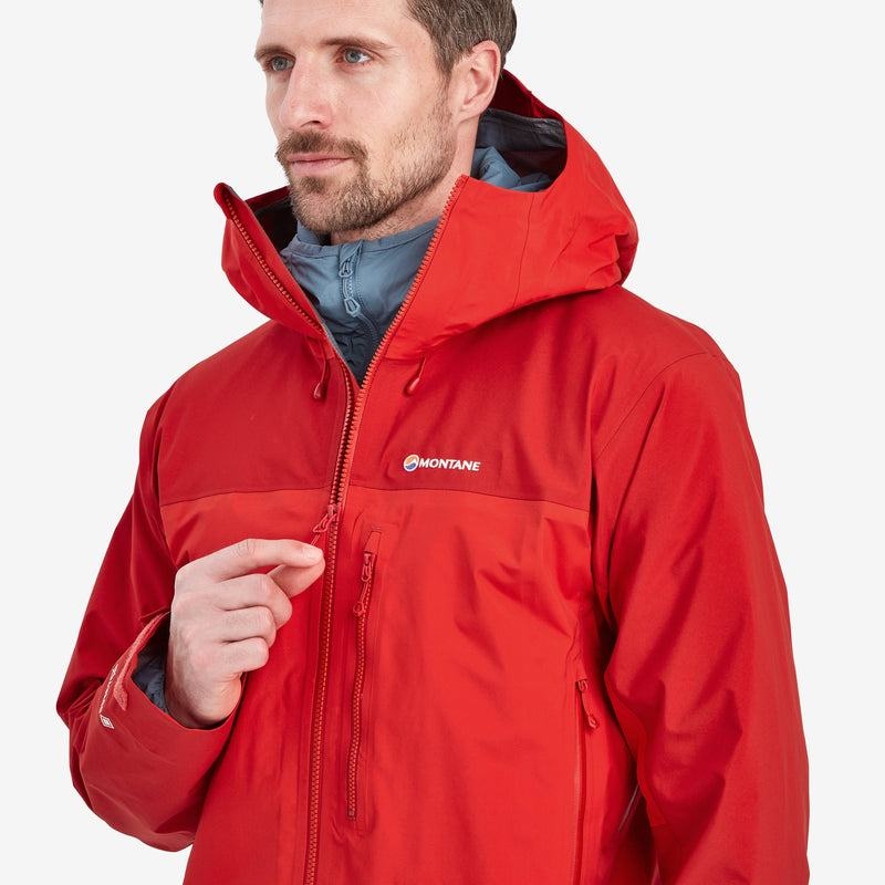 Montane Phase XPD Vattentät Jacka Herr Röda | MKH10024BW