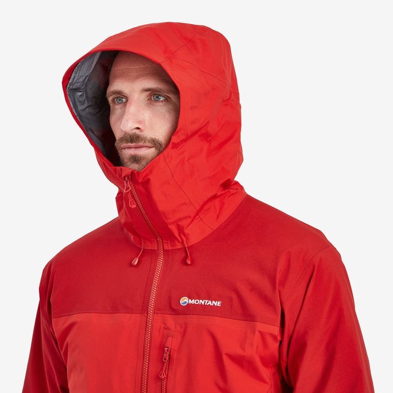 Montane Phase XPD Vattentät Jacka Herr Röda | MKH10024BW