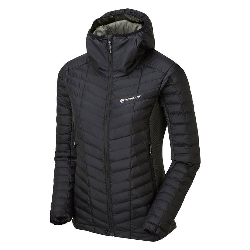 Montane Phoenix Stretch Dunjackor Dam Svarta | NHG6514NP