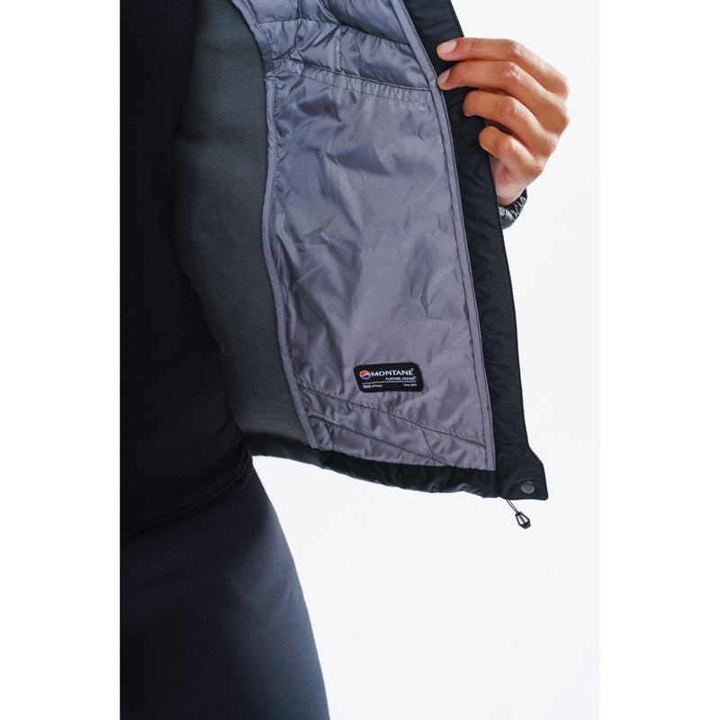 Montane Phoenix Stretch Dunjackor Dam Svarta | NHG6514NP