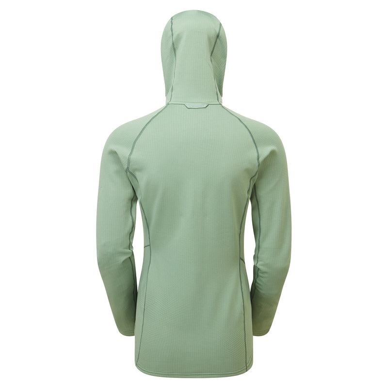 Montane Protium Hooded Fleecejackor Dam Grå Gröna | SUX5273BA