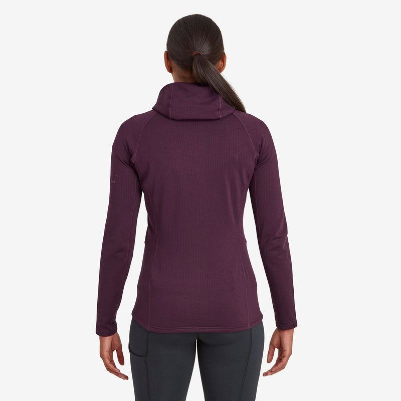 Montane Protium Hooded Fleecejackor Dam Lila | IDK3395VC