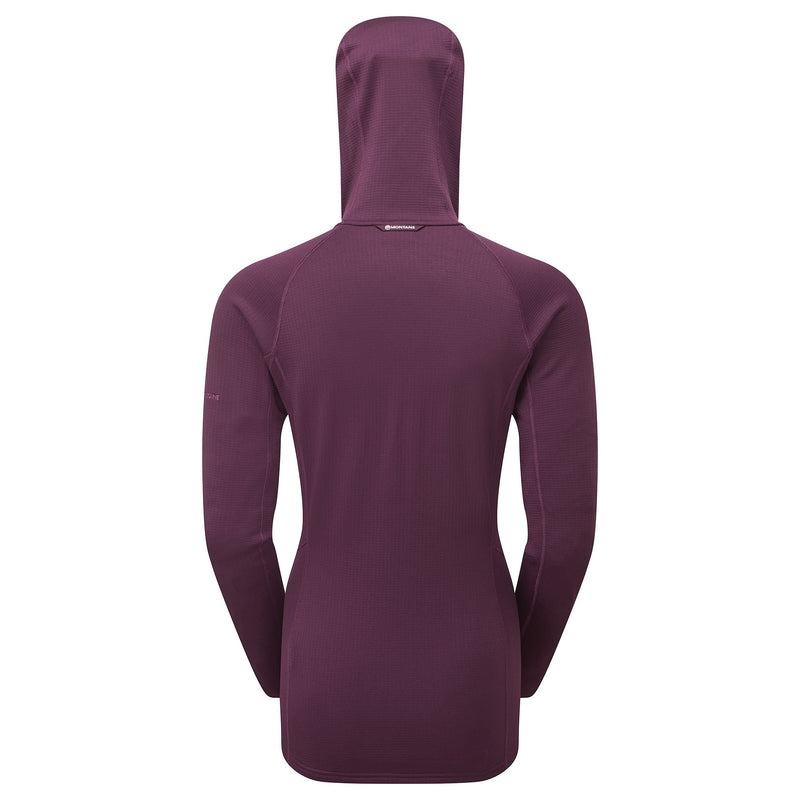 Montane Protium Hooded Fleecejackor Dam Lila | IDK3395VC