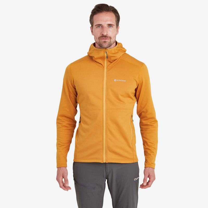 Montane Protium Hooded Fleecejackor Herr Orange | OZA5279EO