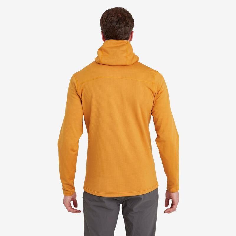 Montane Protium Hooded Fleecejackor Herr Orange | OZA5279EO