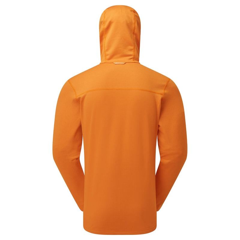 Montane Protium Hooded Fleecejackor Herr Orange | OZA5279EO