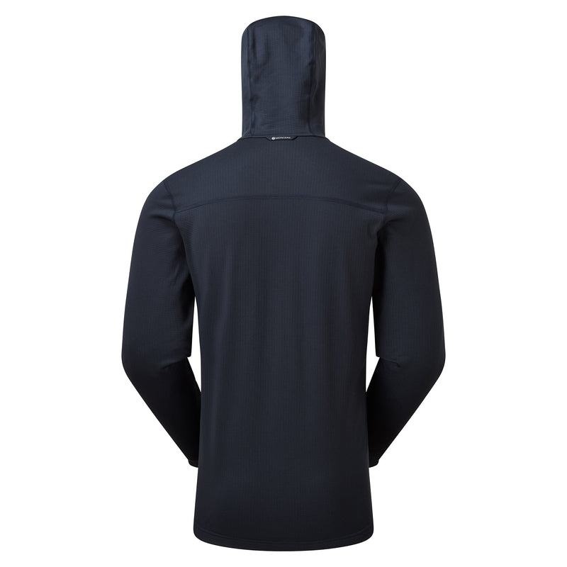 Montane Protium Hooded Fleecejackor Herr Mörkblå | DSO2096EX