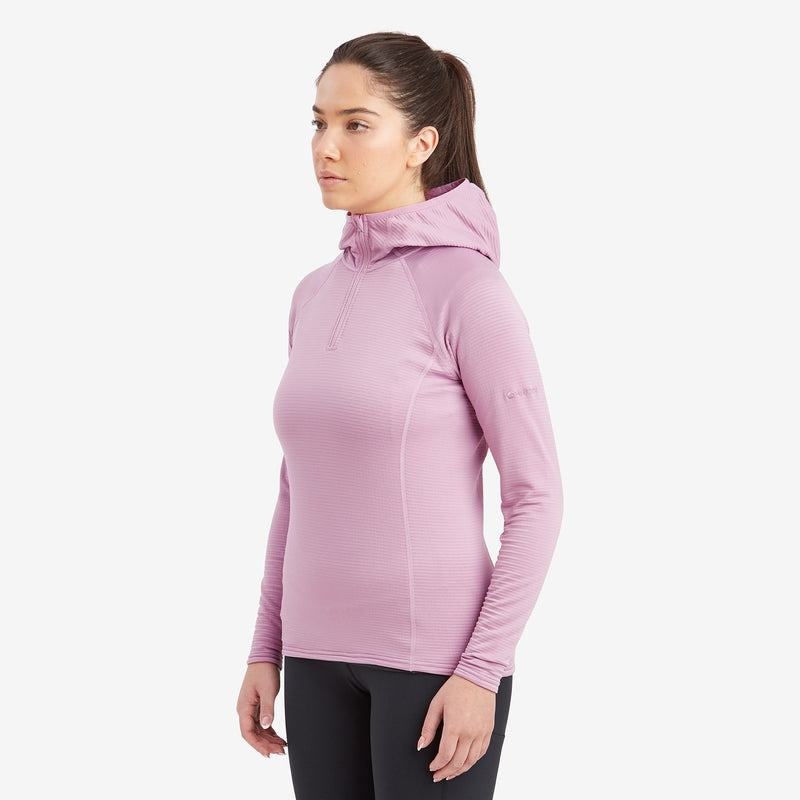 Montane Protium Lite Hooded Pull On Skinna Dam Grå Lila | AMW4315UQ