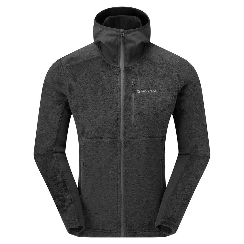 Montane Protium XPD Hooded Fleecejackor Herr Mörkgrå | QLL5997WK