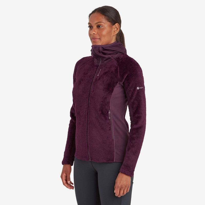 Montane Protium XPD Hooded Fleecejackor Dam Lila | LJE126FQ