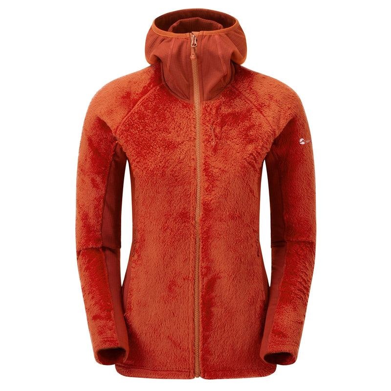 Montane Protium XPD Hooded Fleecejackor Dam Orange Röda | VVU506LV