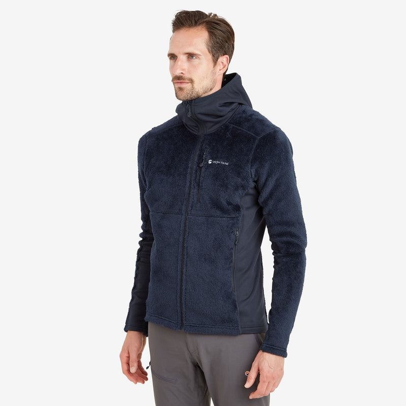 Montane Protium XPD Hooded Fleecejackor Herr Mörkblå | CTL2098YW