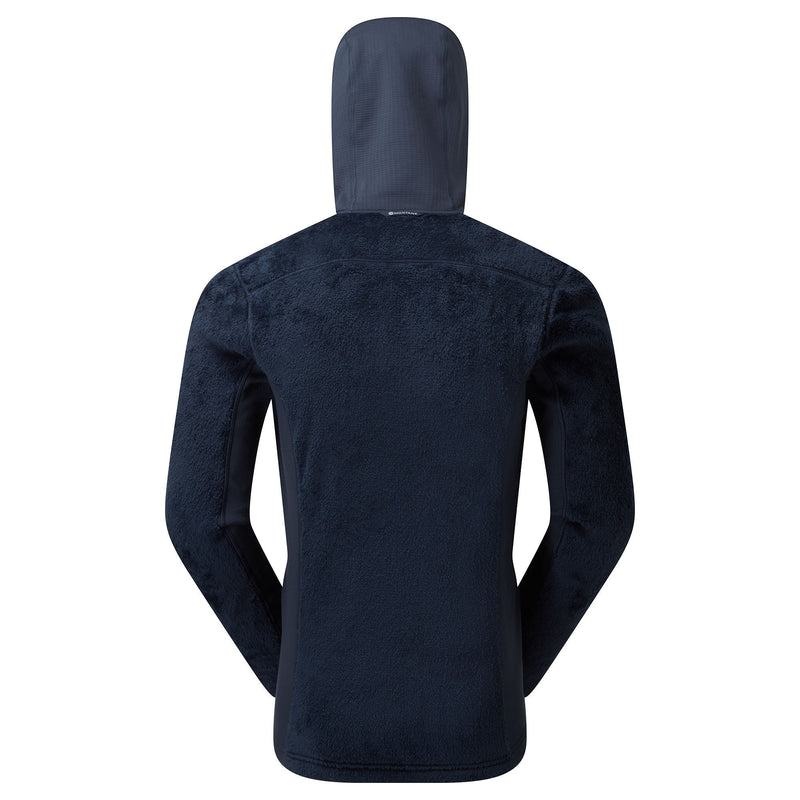 Montane Protium XPD Hooded Fleecejackor Herr Mörkblå | CTL2098YW