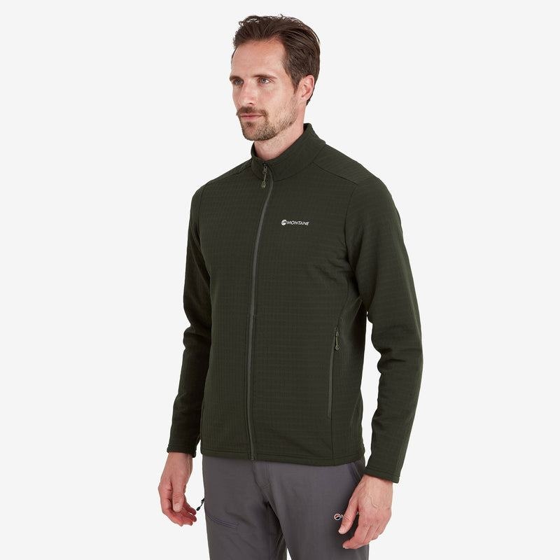 Montane Protium XT Fleecejackor Herr Mörkgröna | BVY5119WH