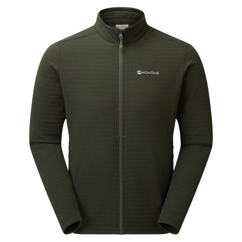 Montane Protium XT Fleecejackor Herr Mörkgröna | BVY5119WH