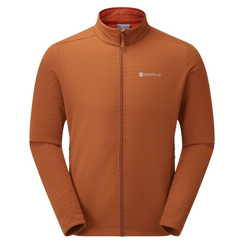 Montane Protium XT Fleecejackor Herr Mörkorange | NKR7022JM