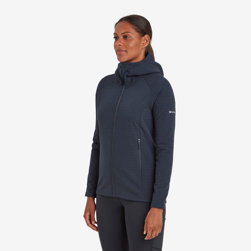 Montane Protium XT Hooded Fleecejackor Dam Mörkblå | MUE7718LG