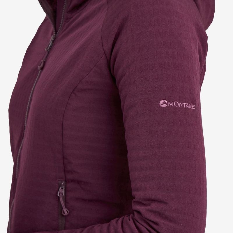 Montane Protium XT Hooded Fleecejackor Dam Lila | WAM8799TV