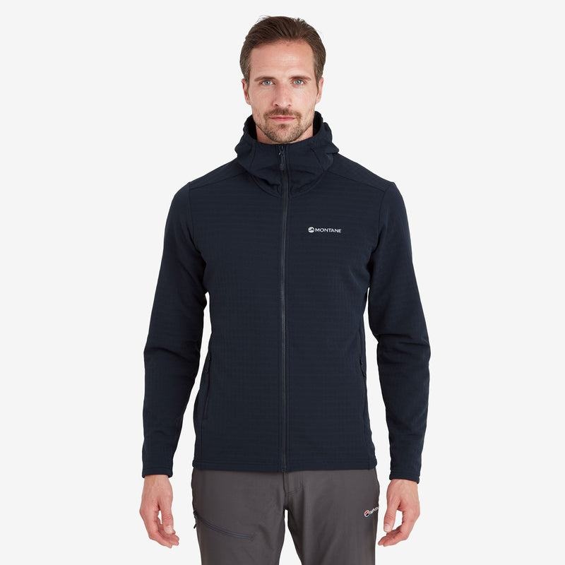 Montane Protium XT Hooded Fleecejackor Herr Mörkblå | PNK8881CF