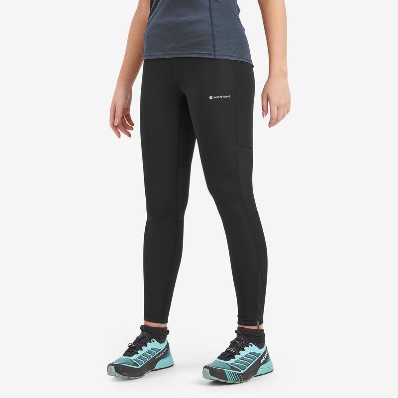 Montane Slipstream Trail Löpar Leggings Dam Svarta | AHA9411IB