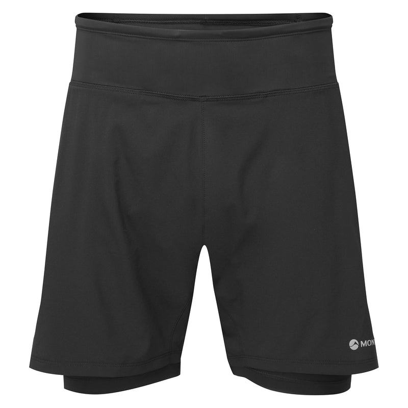 Montane Slipstream Twin Skin Löpar Shorts Herr Svarta | DSM9749WV