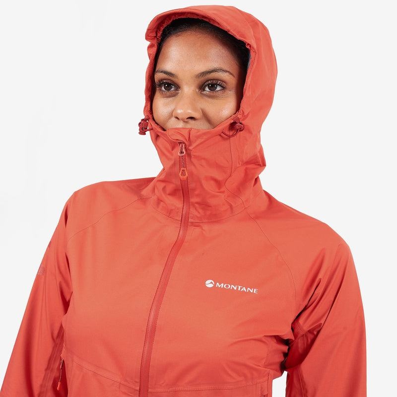 Montane Spine Vattentät Jacka Dam Orange | HNZ2222VF