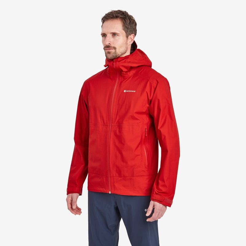 Montane Spirit Lite Vattentät Jacka Herr Röda | ITR294NQ