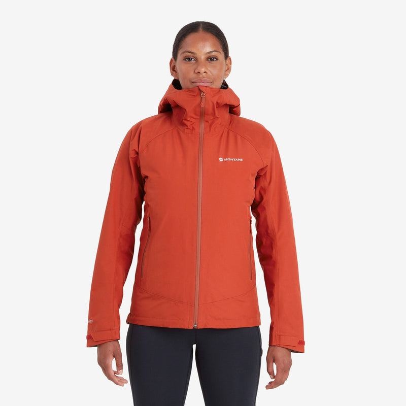 Montane Spirit Vattentät Jacka Dam Orange Röda | UFR5085HJ