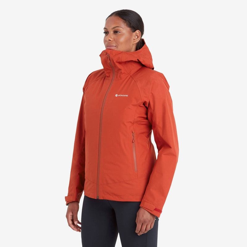 Montane Spirit Vattentät Jacka Dam Orange Röda | UFR5085HJ