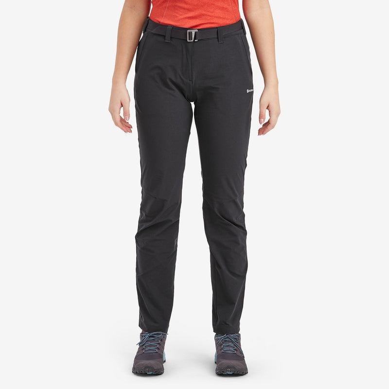 Montane Terra Stretch Lite Långbyxor Dam Svarta | OWF7147BJ