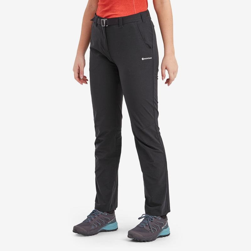 Montane Terra Stretch Lite Långbyxor Dam Svarta | OWF7147BJ