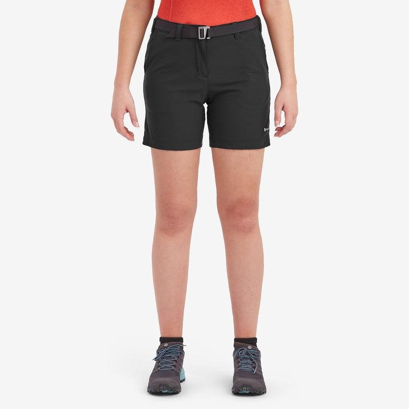 Montane Terra Stretch Lite Shorts Dam Svarta | PRS3699HR