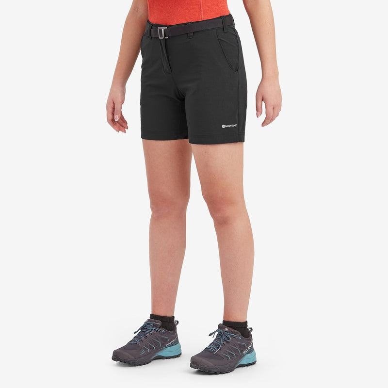 Montane Terra Stretch Lite Shorts Dam Svarta | PRS3699HR