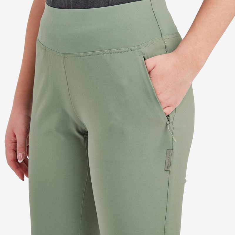 Montane Tucana Lite Stretch Capri 3/4 Leggings Dam Grå Gröna | UNH9540AI