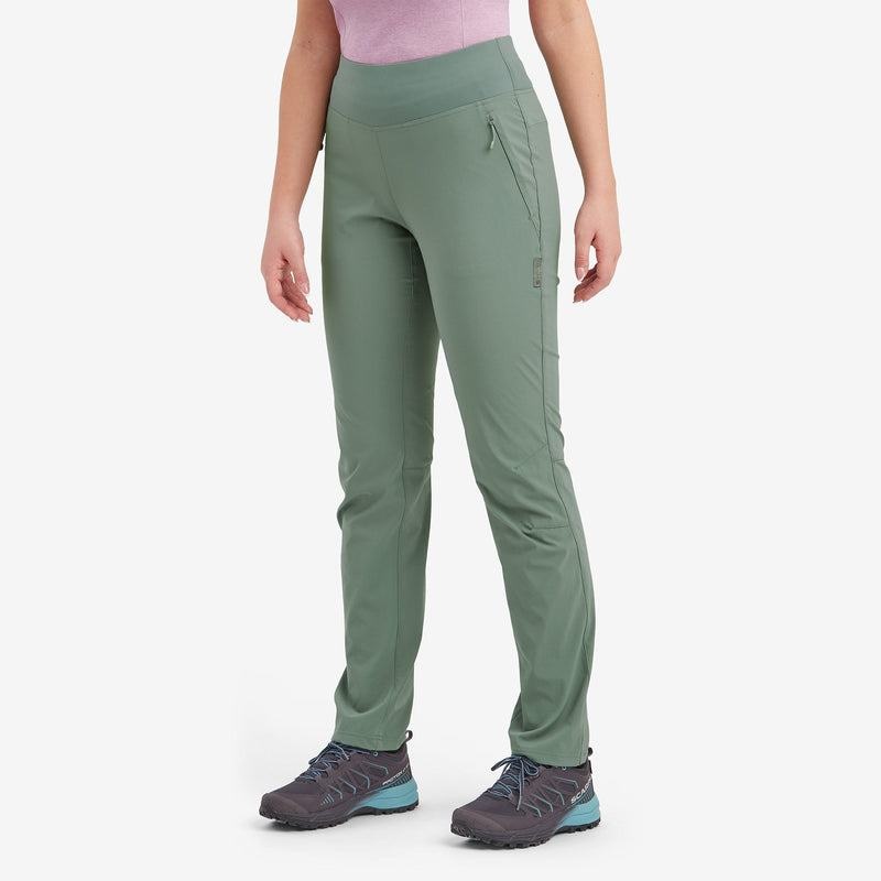 Montane Tucana Lite Stretch Leggings Dam Grå Gröna | FOZ8964PJ